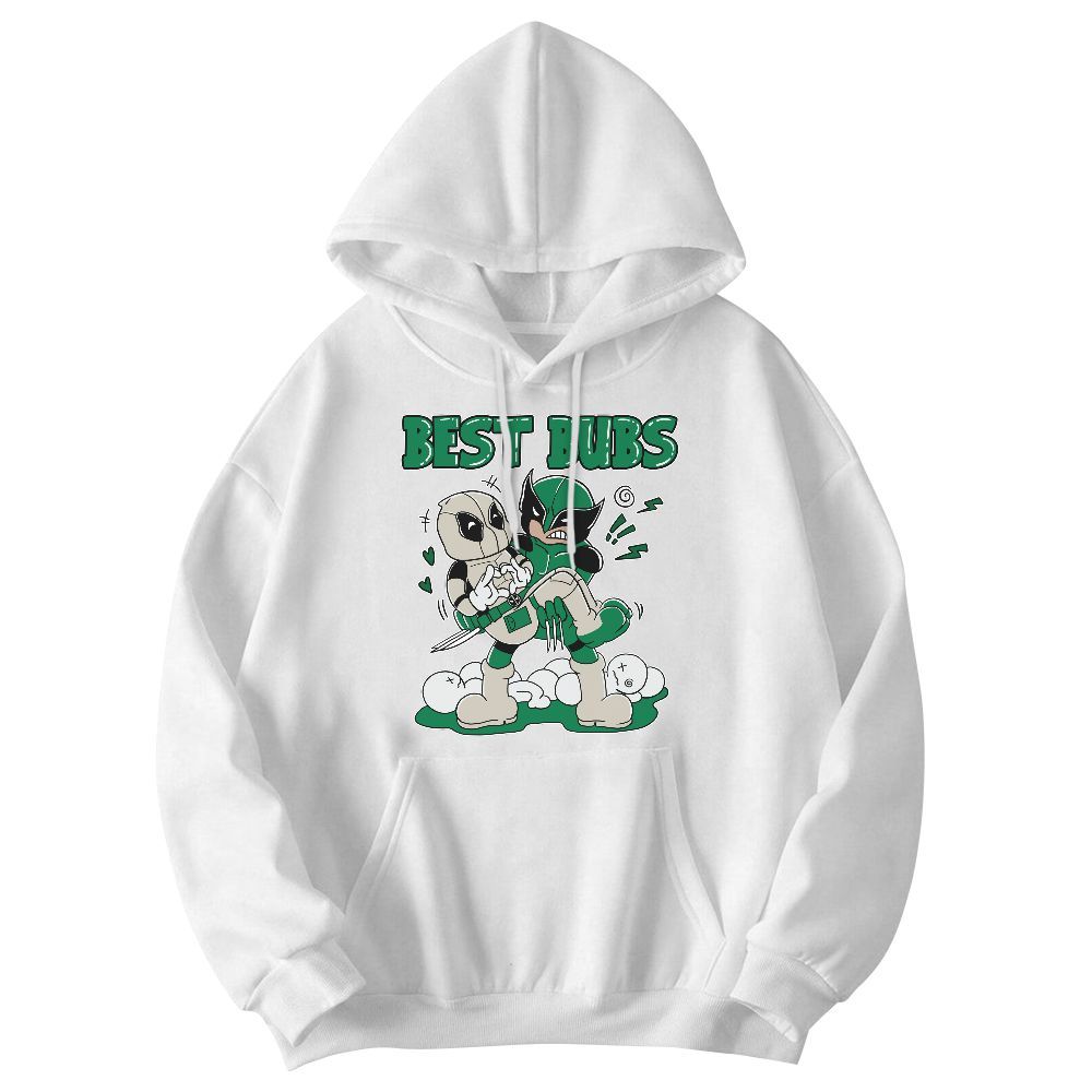 Sweatshirt To Match Lucky Green 2s - Bubs Cartoon Graphic