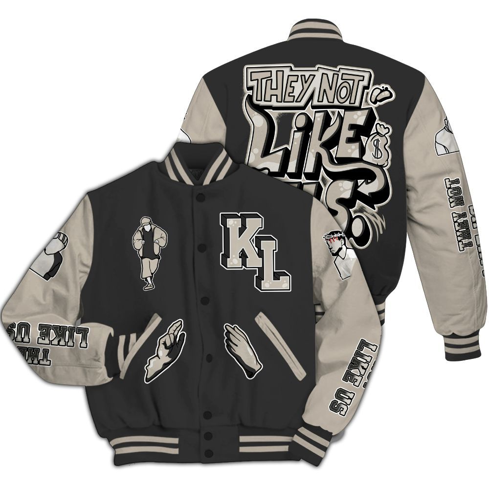 Varsity Jacket To Match RM Light Bone 4s - Dislike Us Graphic All Over Print