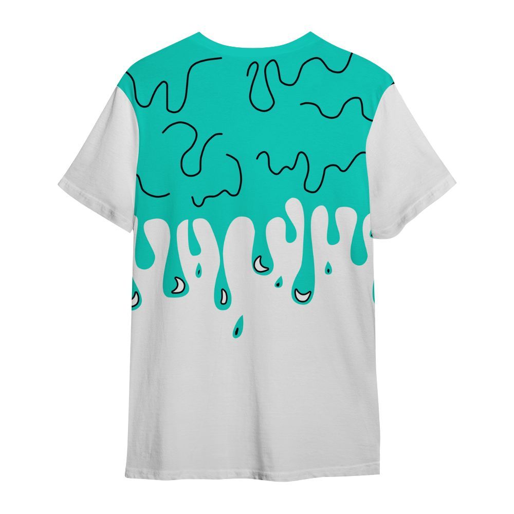 Shirt To Match Dunk Low Clear Jade - Snake Trust No One Drip All Over Print