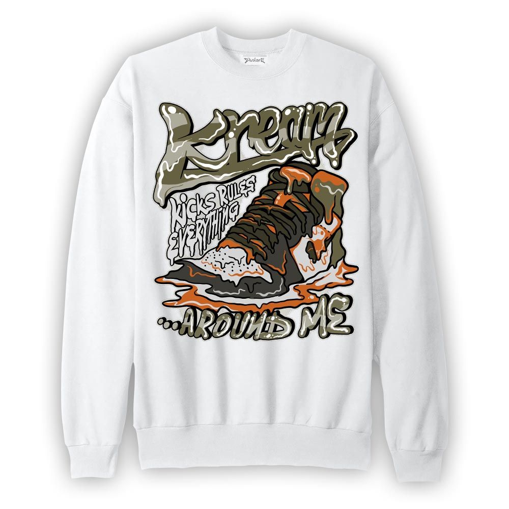 Sweatshirt To match Olive 5s Sweatshirt - Kreamy Graphic Graphic