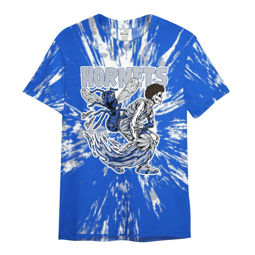 Shirt To Match Air Foamposite One Royal - Hornets Skeleton Luxury All Over Print