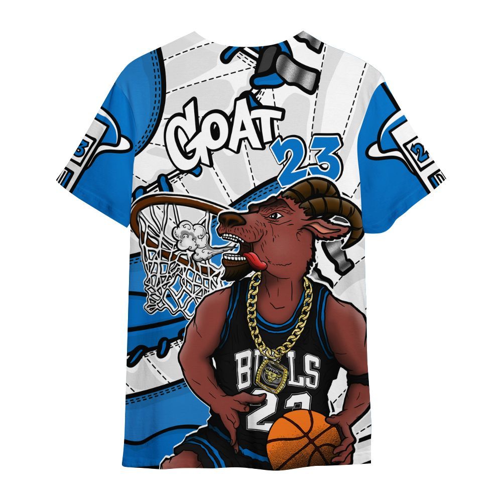 Shirt To Match Blueberry 12s - Number 23 Style 12s All Over Print