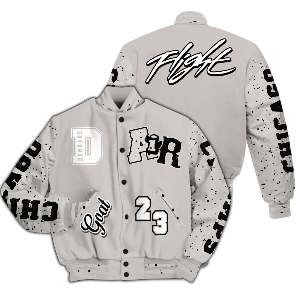 Varsity Jacket To Match The Classic 40s - AIR Number 23 GOAT All Over Print