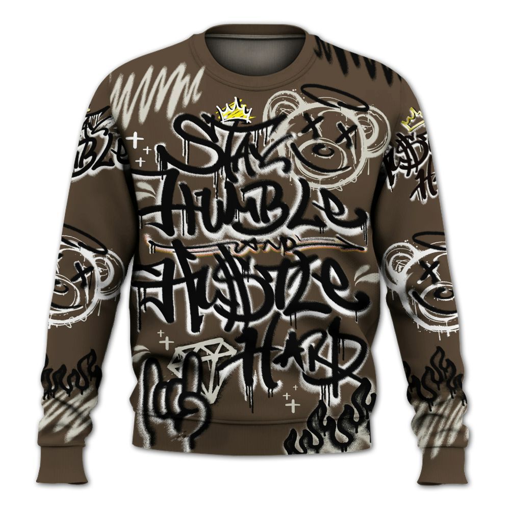 Sweatshirt To Match Palomino 1s - Humble Drip Streetwear Graffity All Over Print
