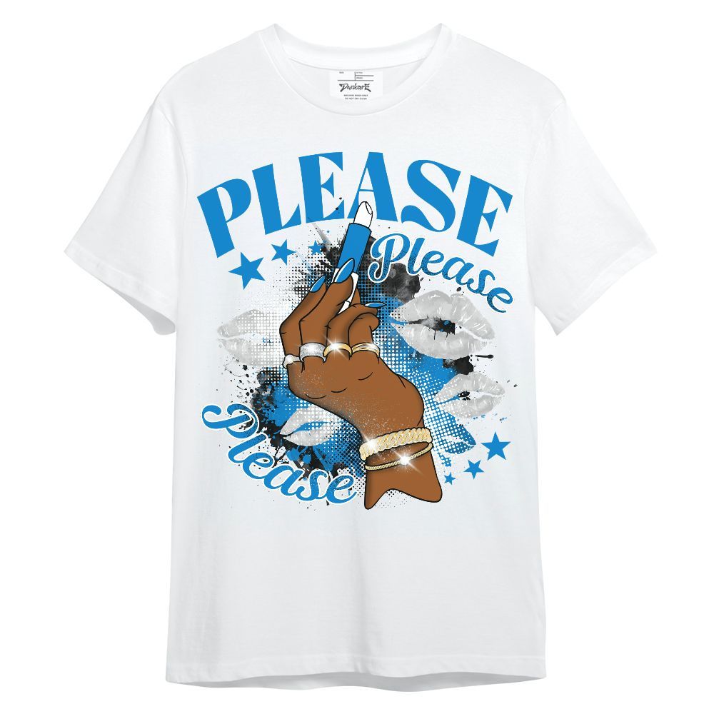 Shirt To Match Industrial Blue 4s - Please Please Please Don’t Embarrass Me Military Blue 4s Unisex Shirt