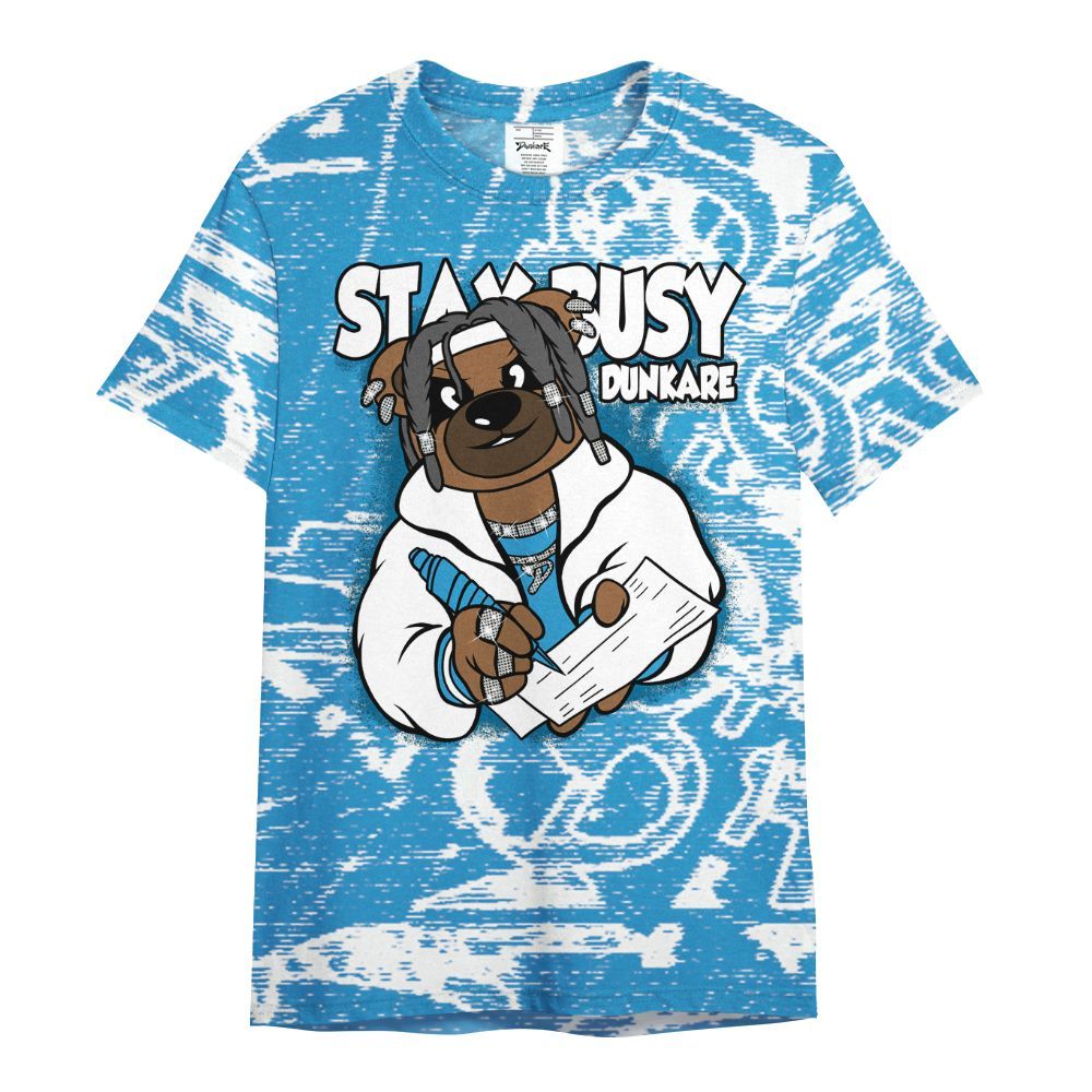 Shirt To Match Powder Blue 9s - Maintain Activity Bear Avant-Garde All Over Print