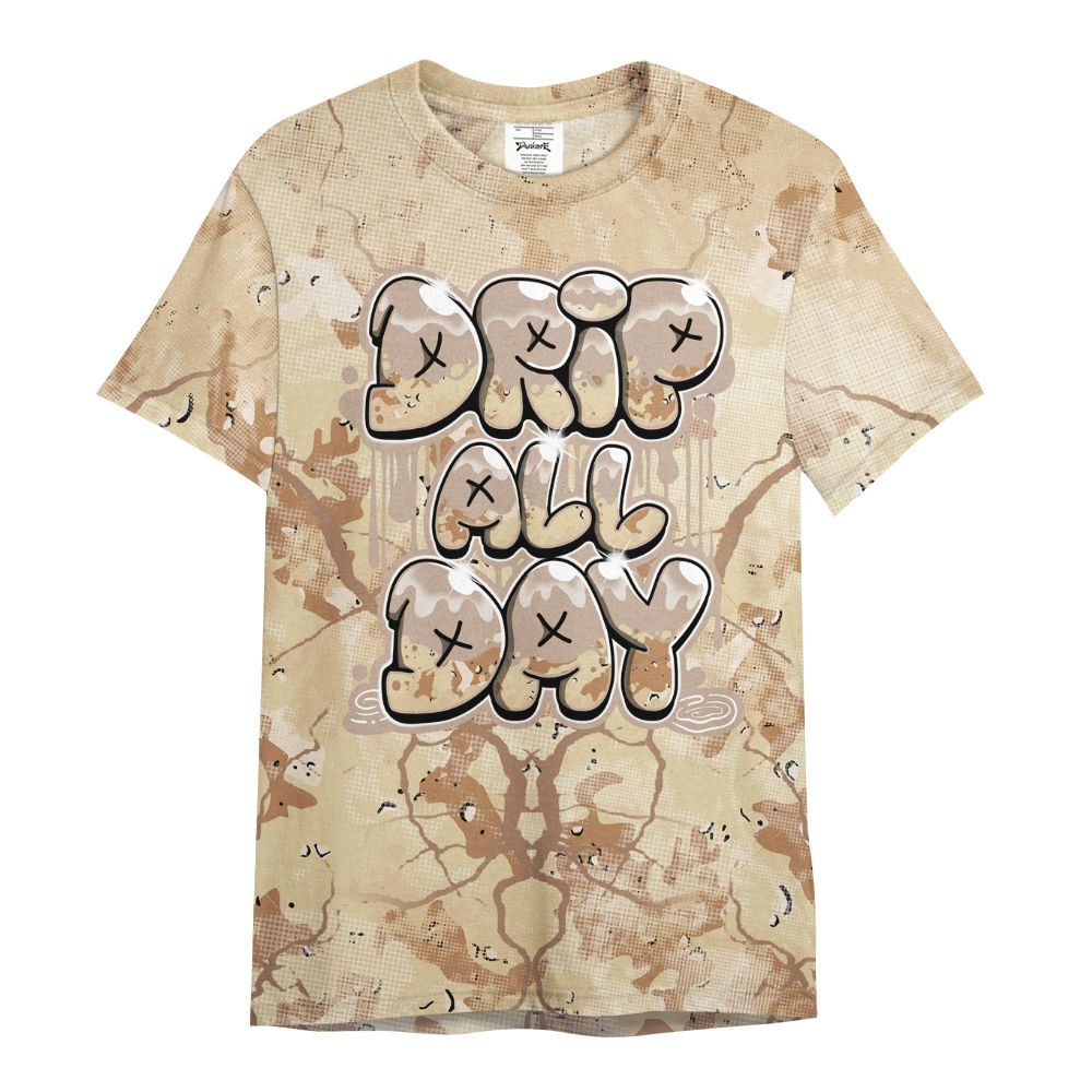 Shirt To Match Desert Camo 3s - DRIPPIN Days Graphic Halloween All Over Print