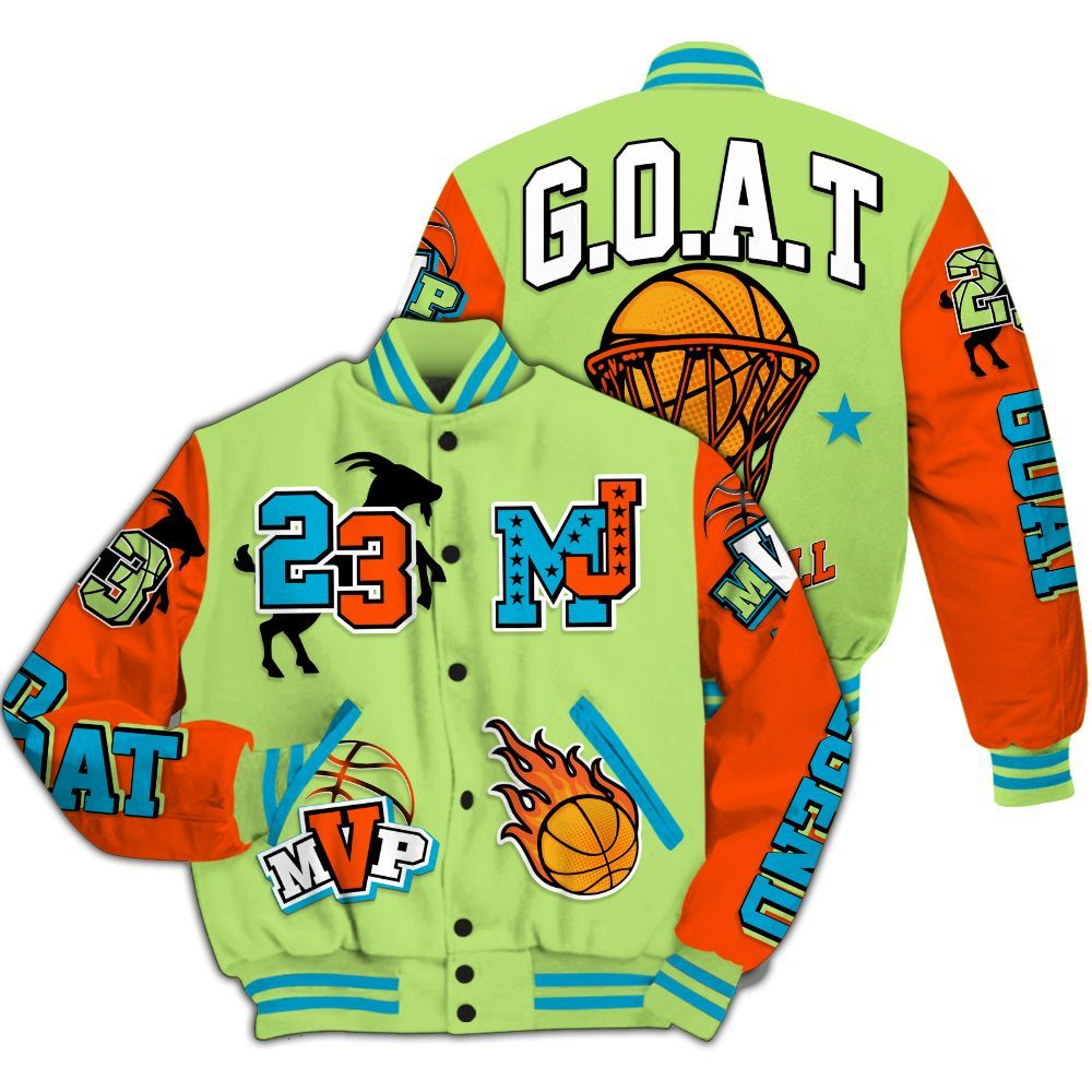 Varsity Jacket To Match Kobe 9 Elite What The Shirt, 23 Goat MVP Basketball All Over Print