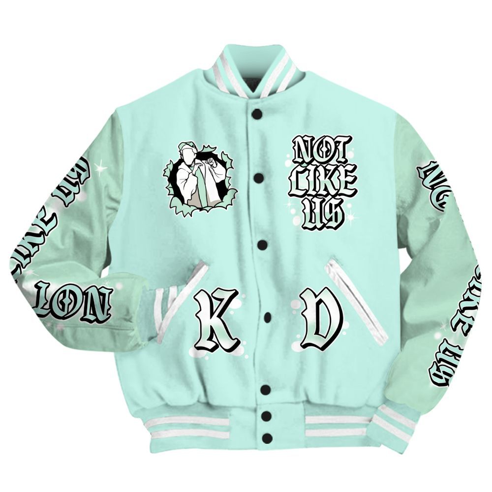 Varsity Jacket To Match Retro Low Igloo 11s - None Like Us All Over Print