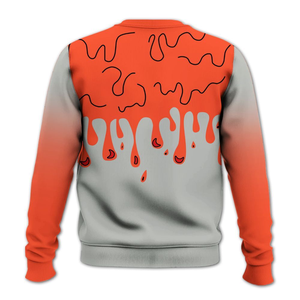 Sweatshirt To Match Air Max 1 86 Cosmic Clay - Snake Trust No One Drip All Over Print