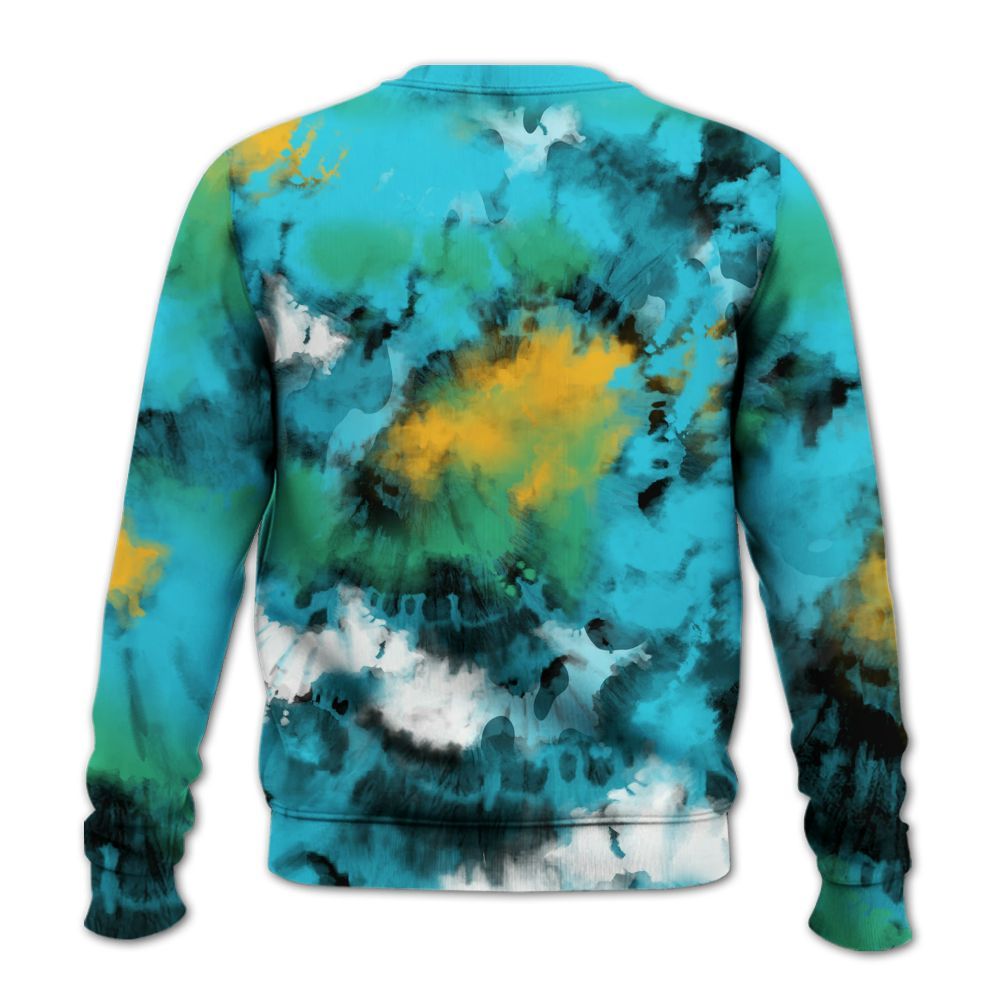 Sweatshirt To Match Dunk Chunky Dunky - SNEAKER Girl Money Drip Tie Dye All Over Print