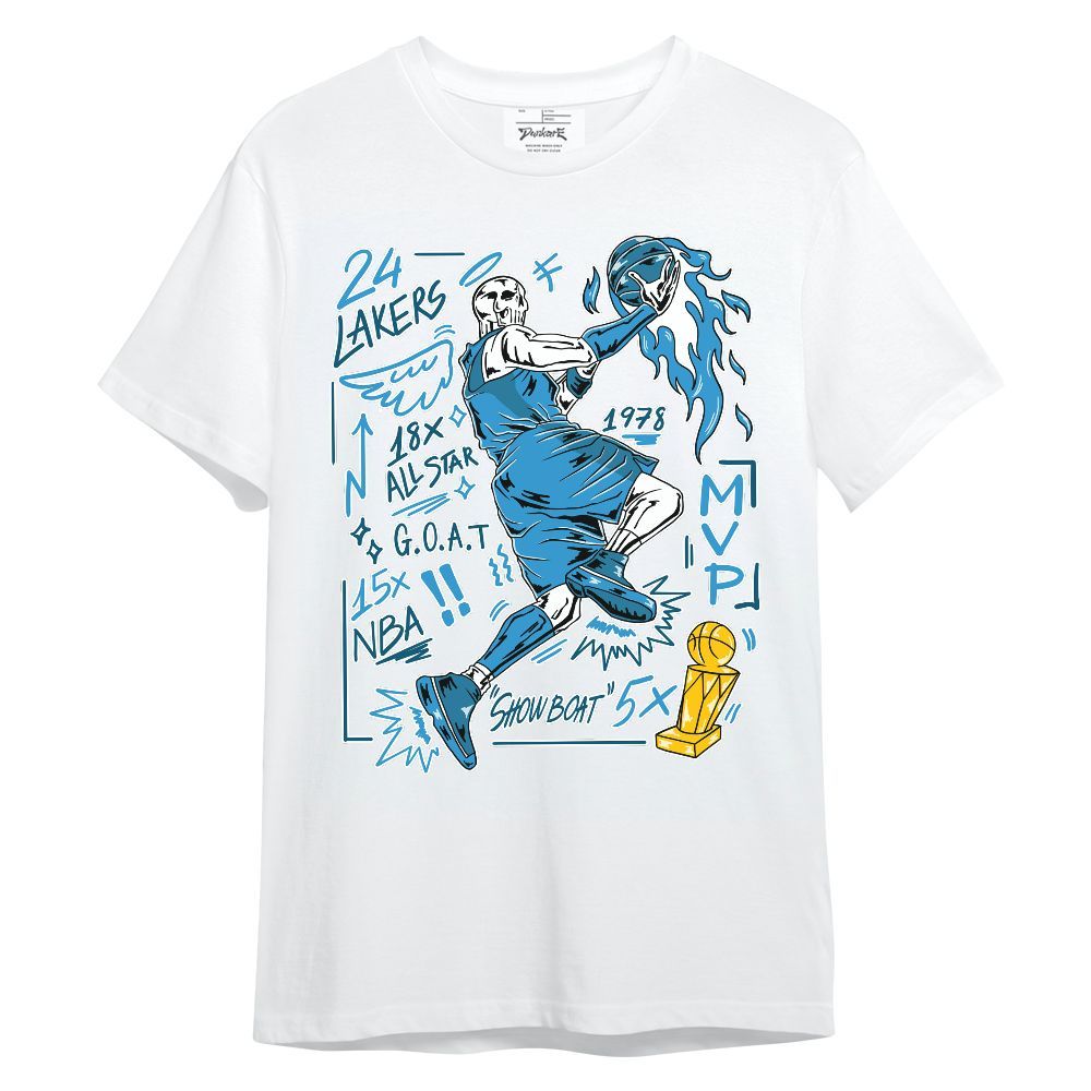 Shirt To Match Powder Blue 9s - Superstars Skeleton Unisex Shirt