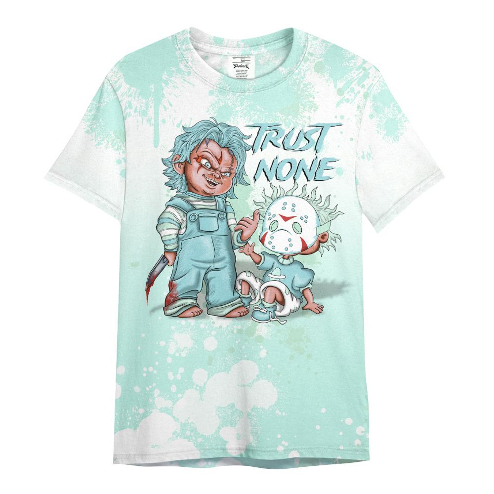 Shirt To Match Retro Low Igloo 11s - Trust No One Scary All Over Print