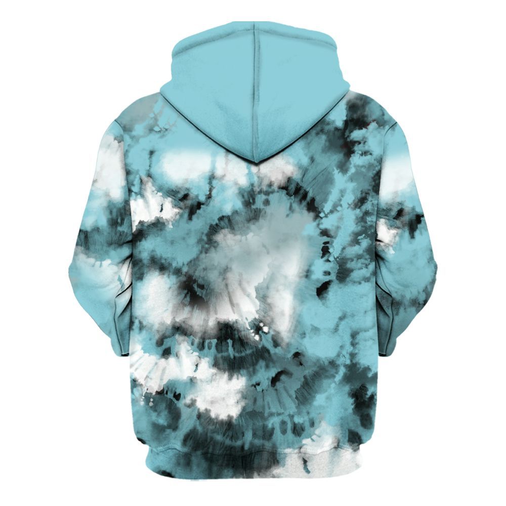 Hoodie To Match Low Legend Blue 11s - SNEAKER Girl Money Drip Tie Dye All Over Print