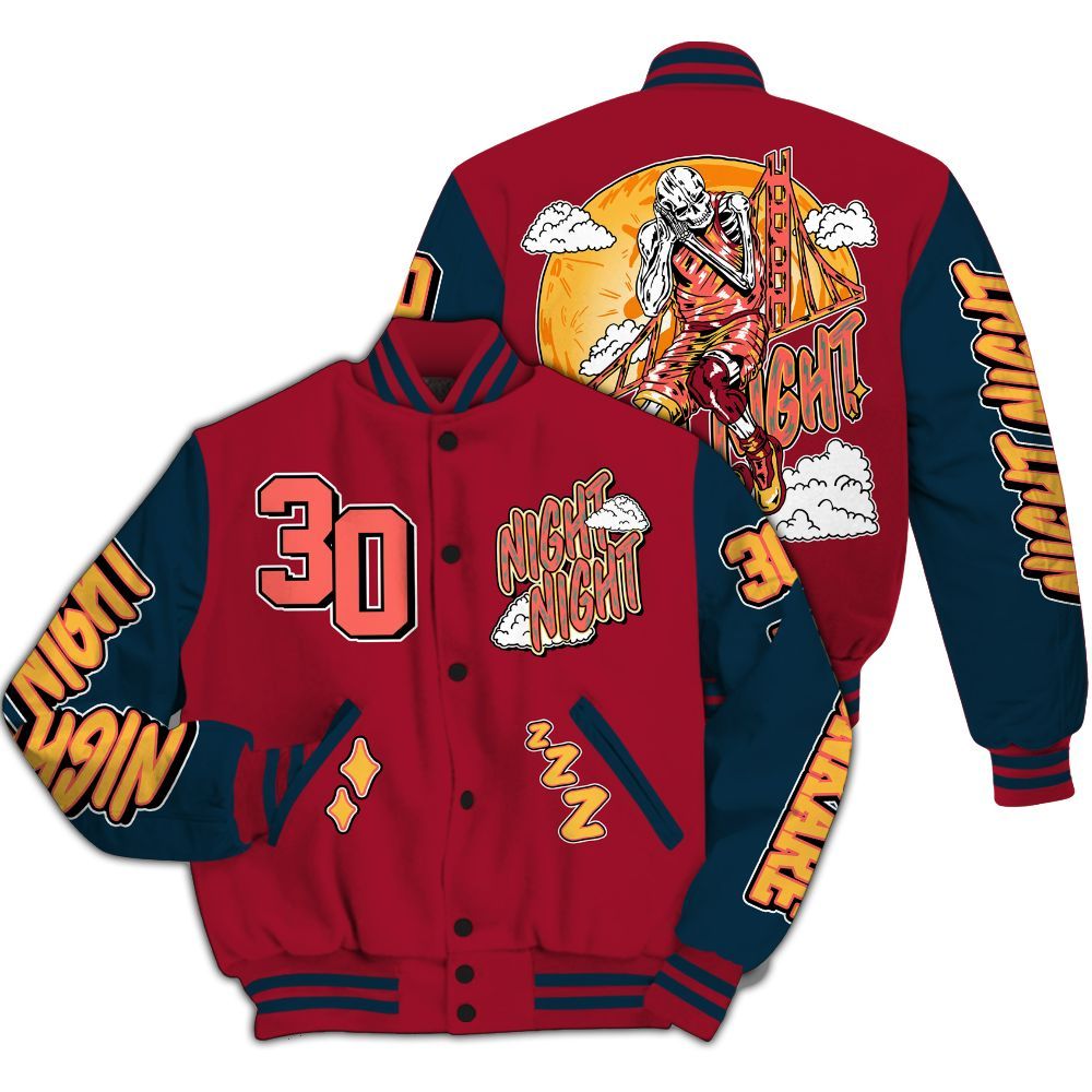 Varsity Jacket To Match Mid Multi Color 2022 1s - Seeya Skeleton All Over Print