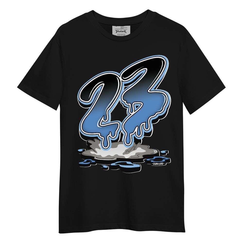 Shirt To Match Black University Blue 5s - 23 Drip Sludges Graphic