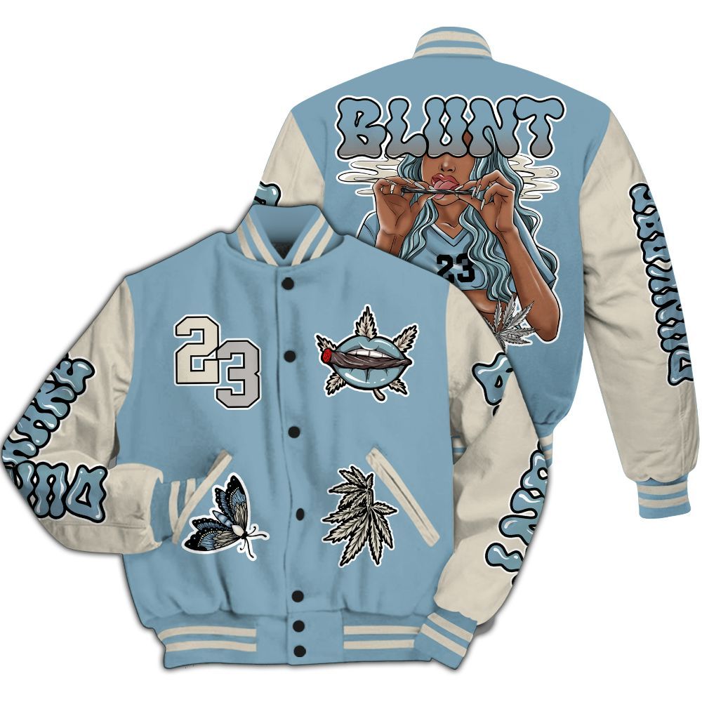 Varsity Jacket To Match Retro SoleFly 13s - Bluntz Unique All Over Print