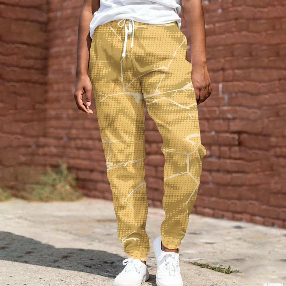 Sweatpant To Match Craft Paris 6s - Crack Graphic All Over Print