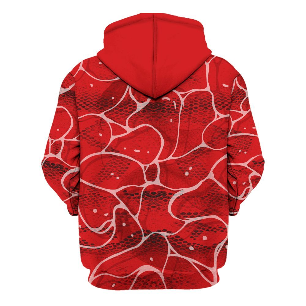 Hoodie To Match Low Bred 11s - Girl Move In Silence All Over Print