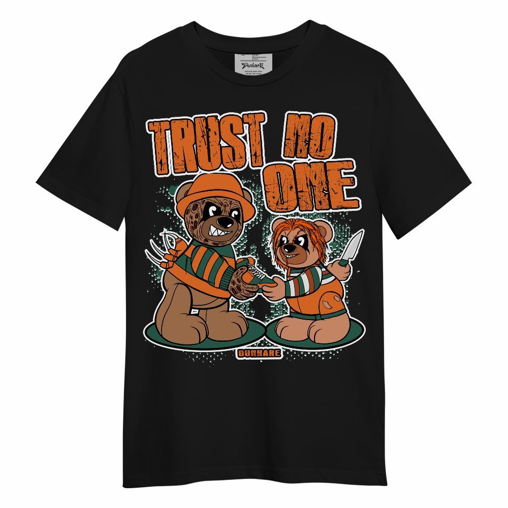 Shirt To Match Shirt To Match Dunk Low Ceramic - Trust No One Bear Halloween Unisex Shirt