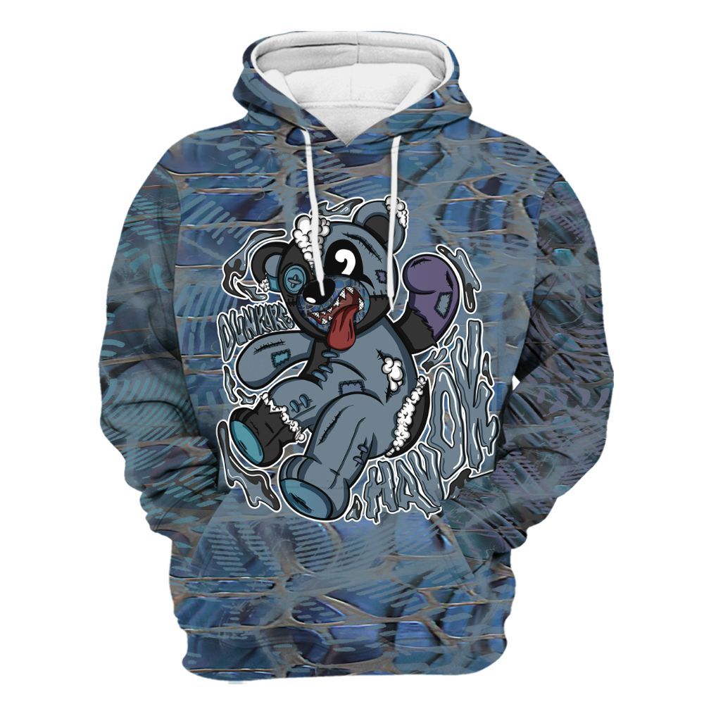 Hoodie To Match Air Foamposite Kazuya Mishima - Havok Bear All Over Print