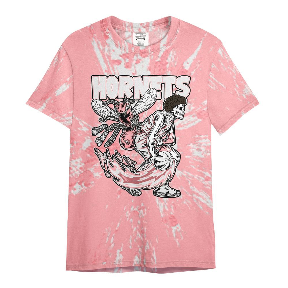 Shirt To Match Retro Wings 3s - Hornets Skeleton Luxury All Over Print