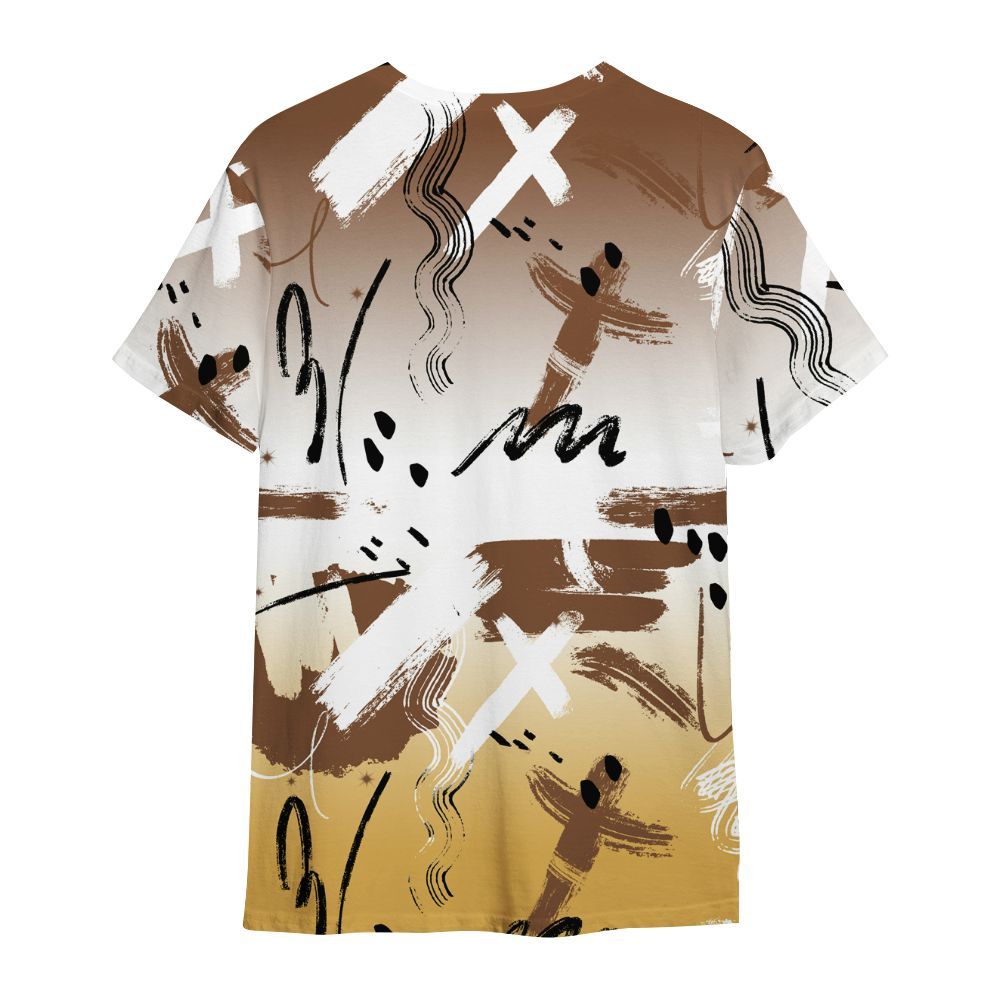 Shirt To Match Retro Cacao Wow 4s - Money Hustle Grind Pray All Over Print