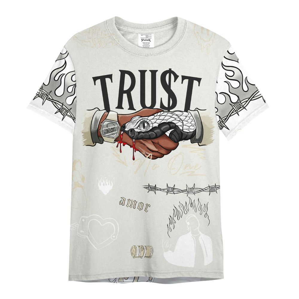 Shirt To Match Grand Finale 11s Shirt, Snake Trust No One All Over Print