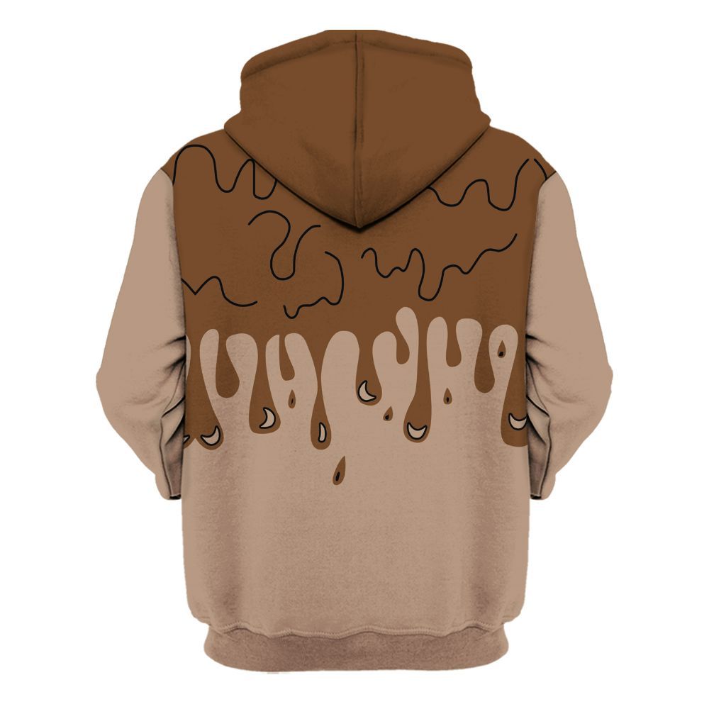 Hoodie To Match Archaeo Brown 3s - Snake Trust No One Drip All Over Print