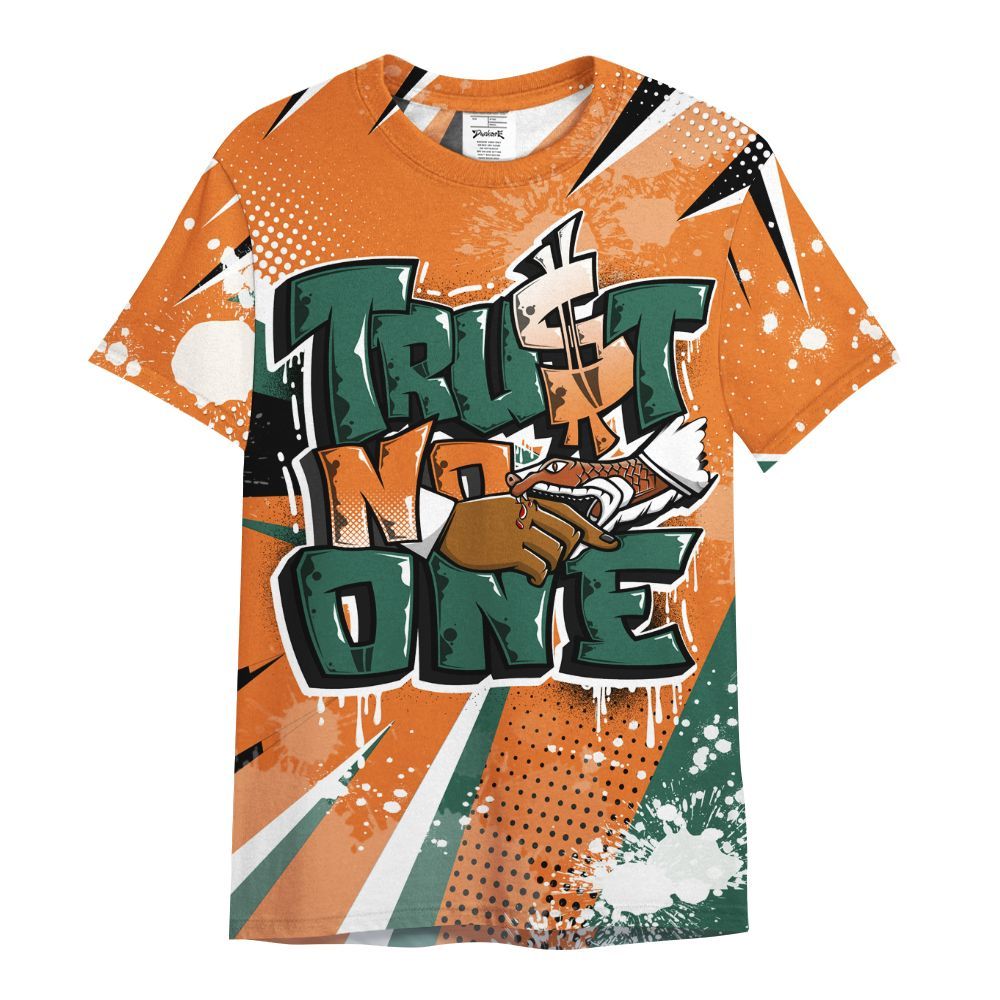 Shirt To Match Dunk Low Ceramic - Poly Trust No One Dripping All Over Print
