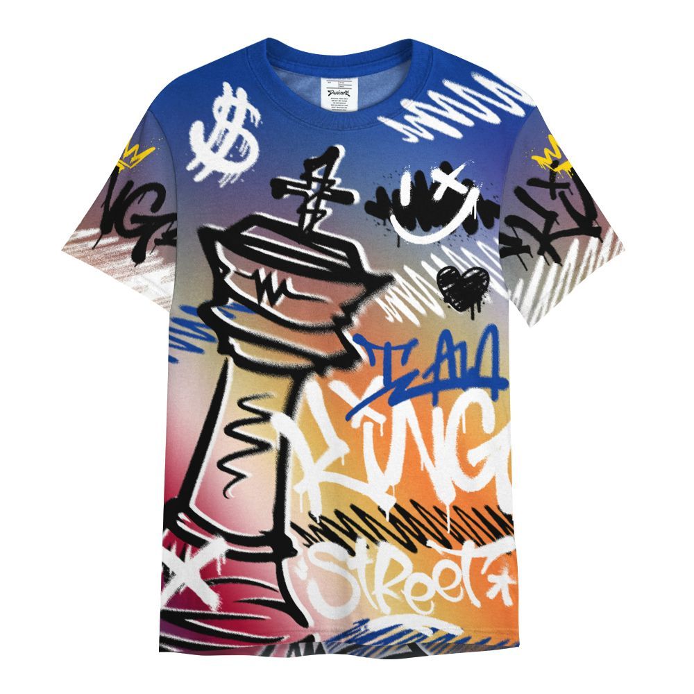 Shirt To Match Air Griffey Max Los Angeles 1s - Street King Chess Streetwear All Over Print