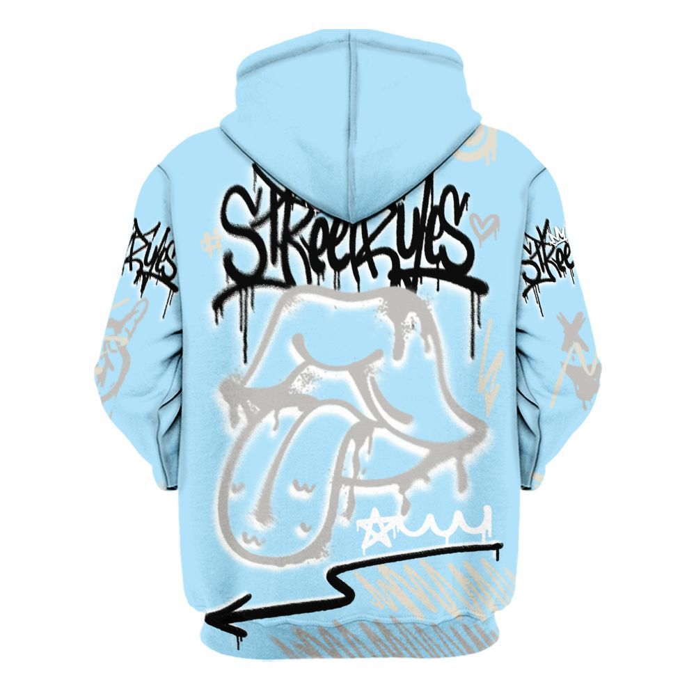 Hoodie To Match Retro SoleFly 13s - Break Rules Streetwear All Over Print