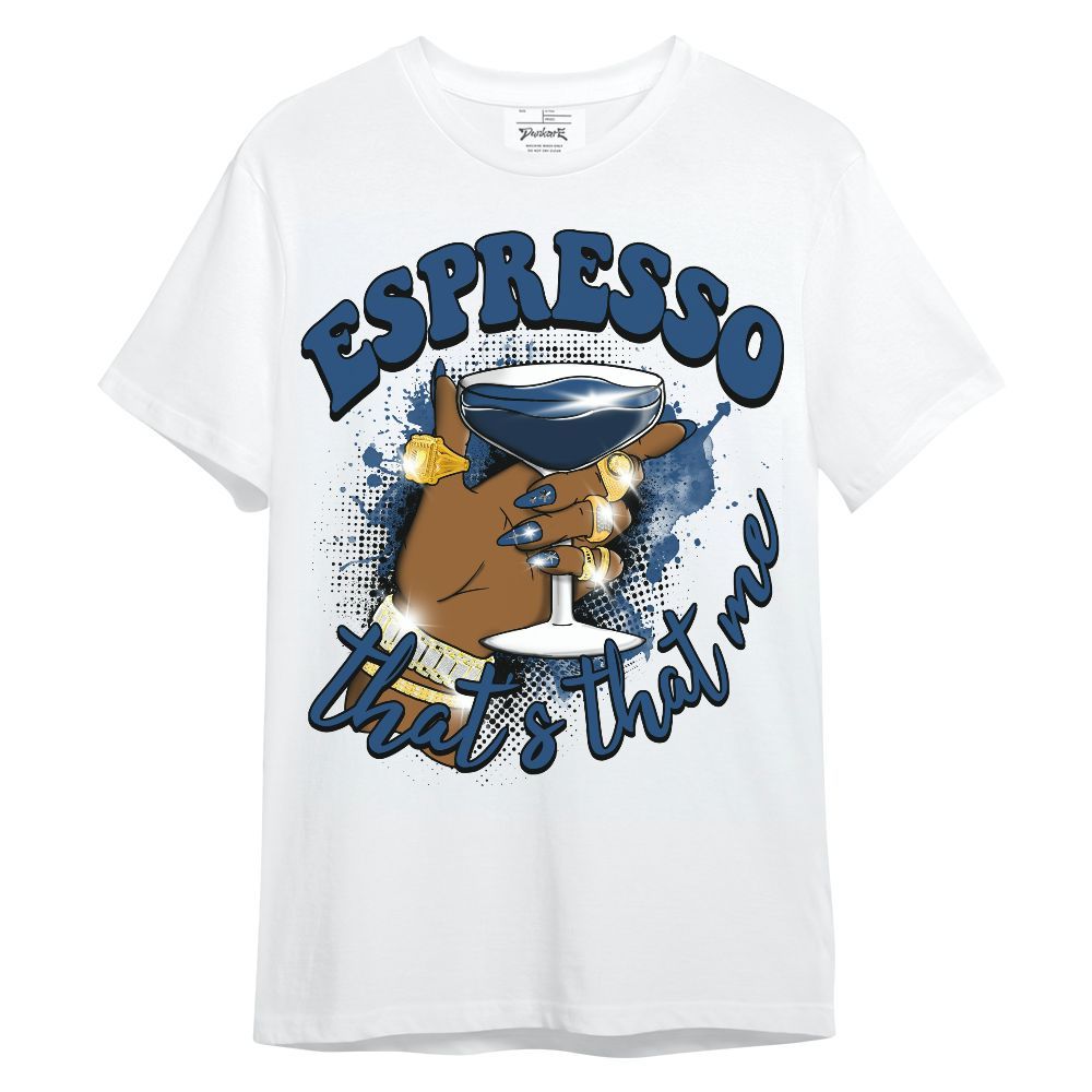Shirt To Match High OG Midnight Navy 1s - That's That Me Espresso Retro Unisex Shirt