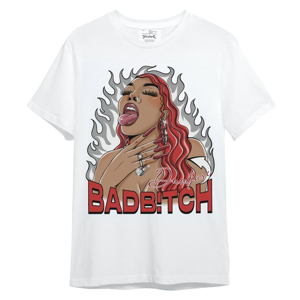 Shirt To Match Bred Reimagined 4s - Bad B!tch Unisex Shirt