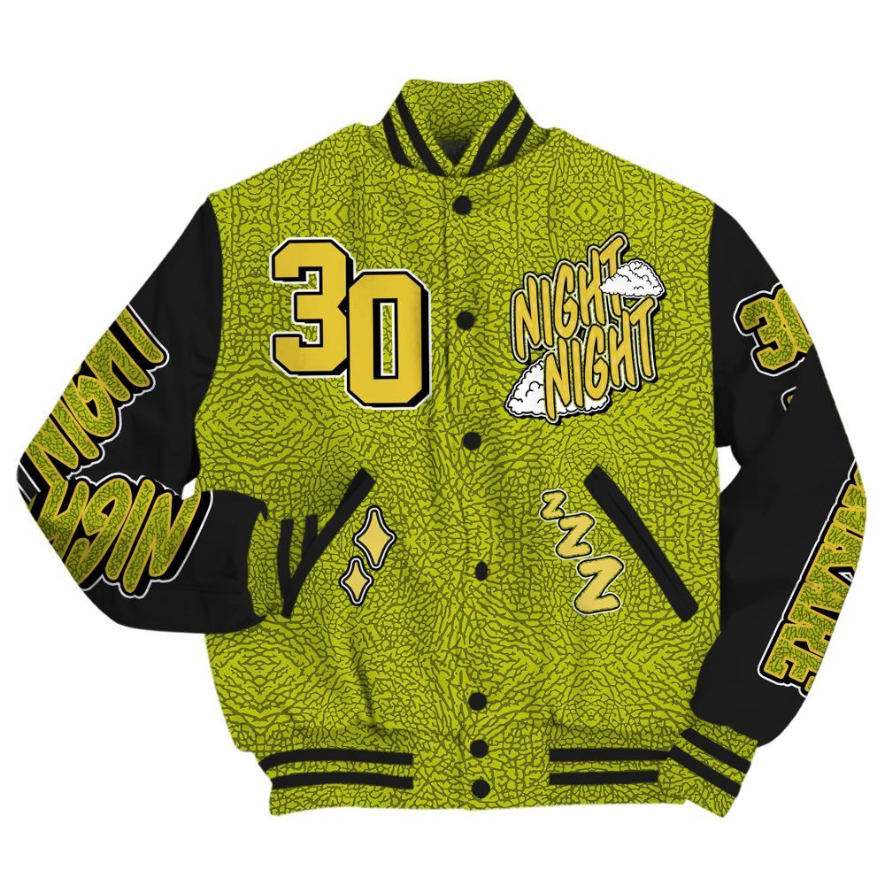 Varsity Jacket To Match Dunk Low QS Halloween Skull - Seeya Skeleton All Over Print