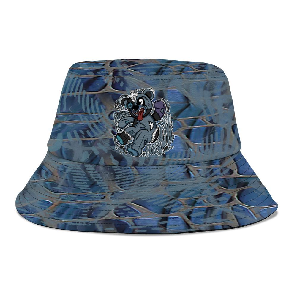 Bucket Hat To Match Air Foamposite Kazuya Mishima - Havok Bear Graphic