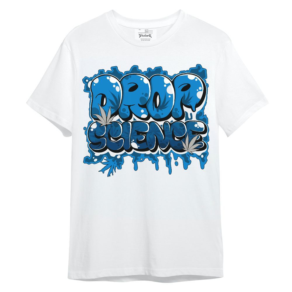 Shirt To Match Industrial Blue 4s - Drop Science Unisex Shirt