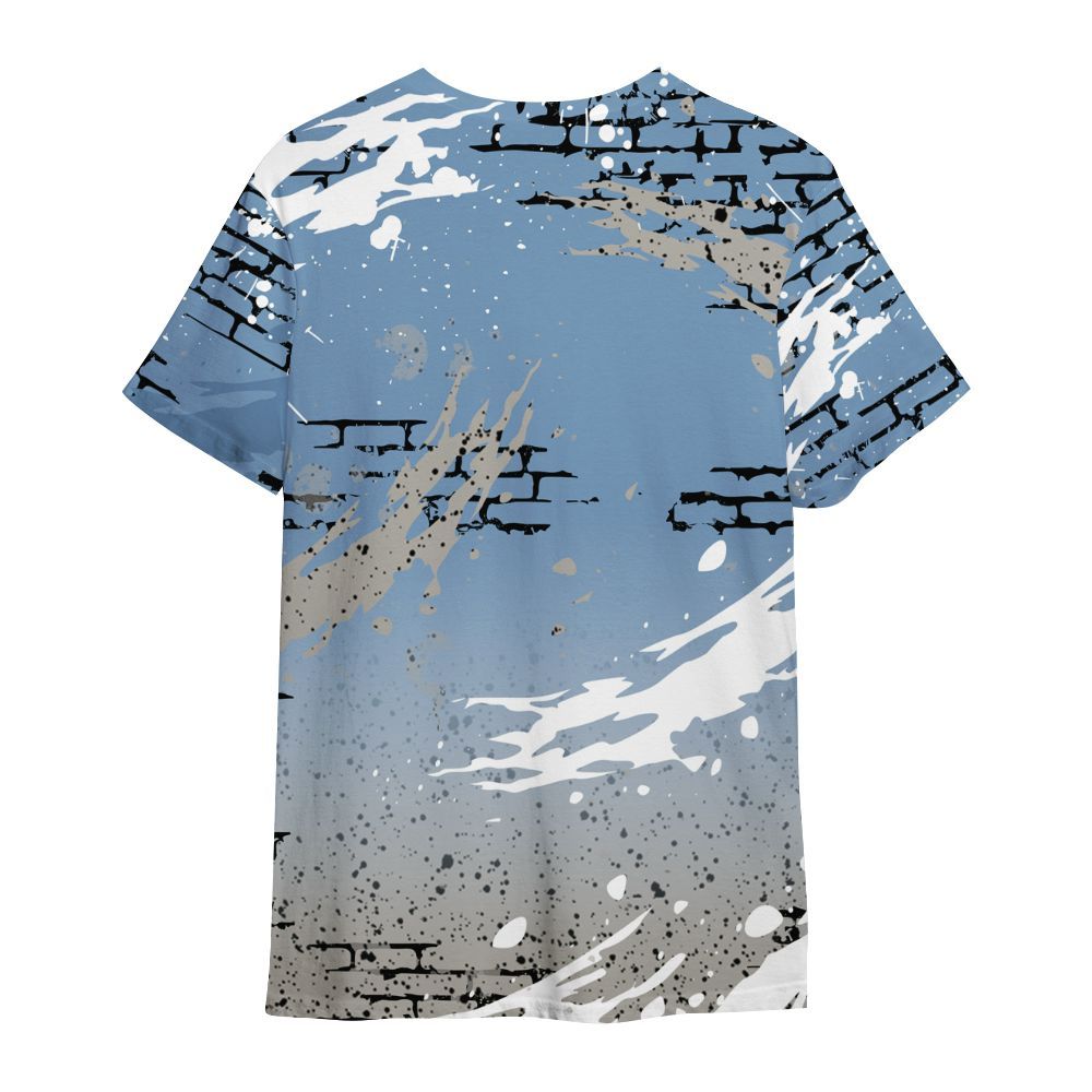 Shirt To Match University Blue 4s - Values Of Loyalty Drip All Over Print