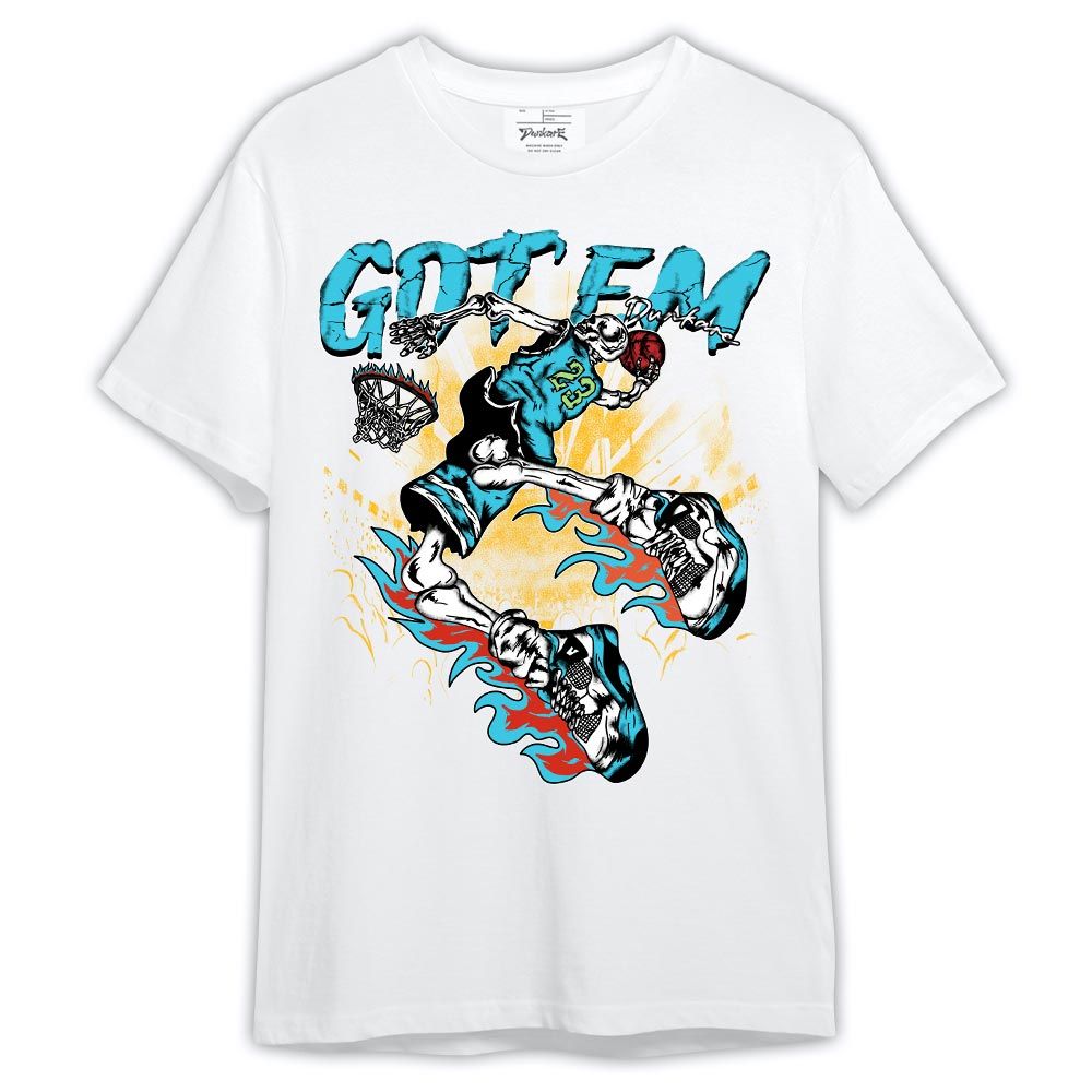 Shirt To Match SB Dunk Di'Orr Greenwood - Got'Em 23 Basketball Shirt Outfit