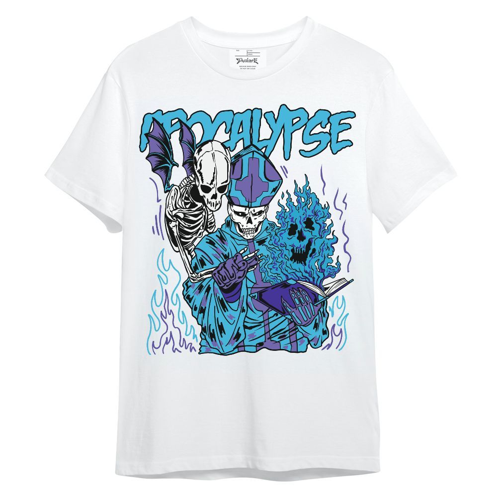 Shirt To Match Retro Aqua 6s - Apocalypse Skeleton Unisex Shirt