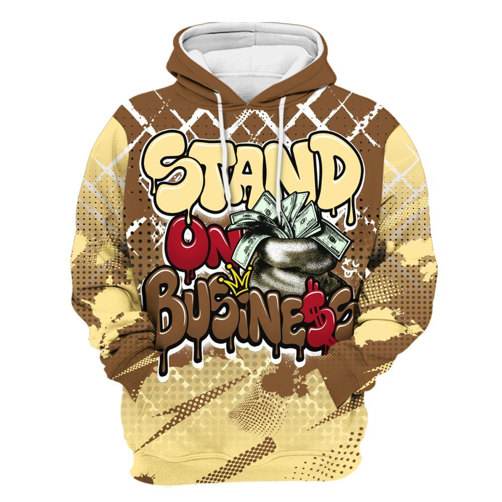 Hoodie To Match Air Max 90 Escape - Halftone Stand Business Dripping All Over Print