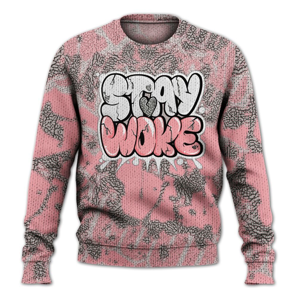 Knitted Sweater To Match Retro Wings 3s - Stay And Woken Street