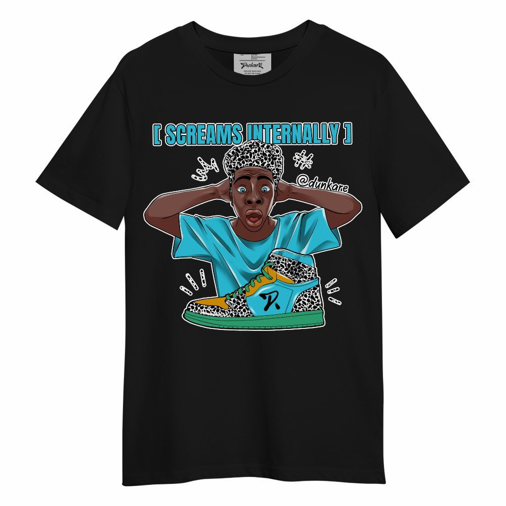 Shirt To Match Dunk Chunky Dunky - Scream Internally Unisex Shirt