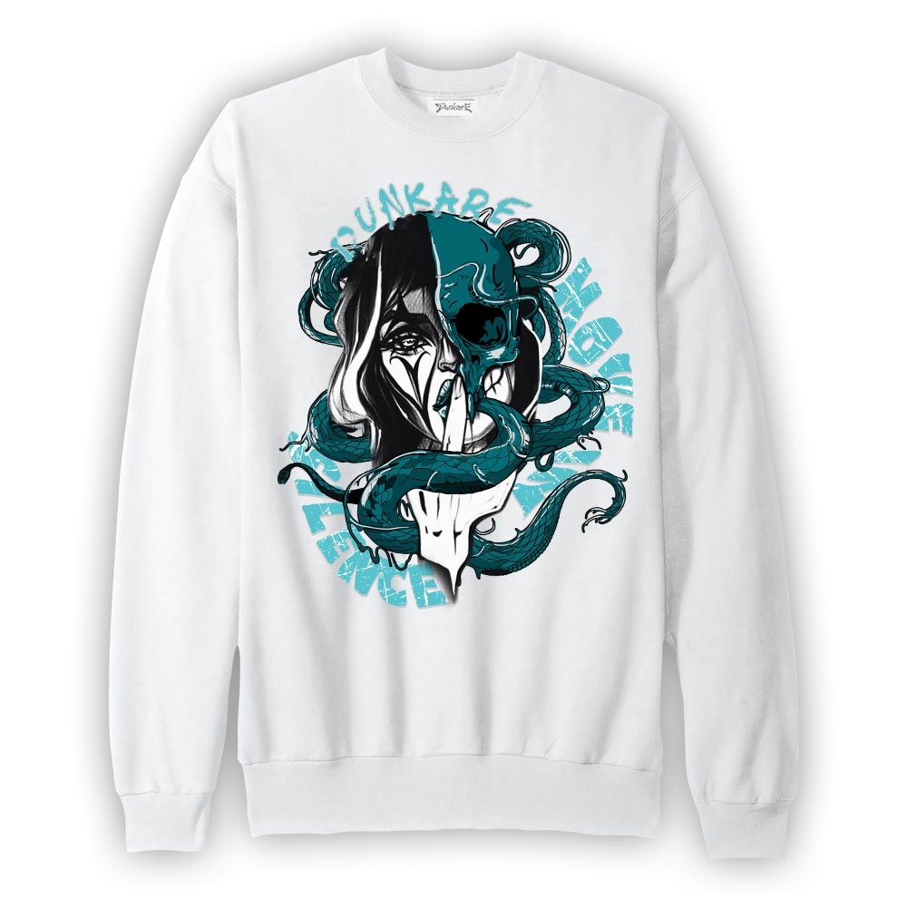 Sweatshirt To match Oxidized Green 4s Sweatshirt - Move In Silence Graphic