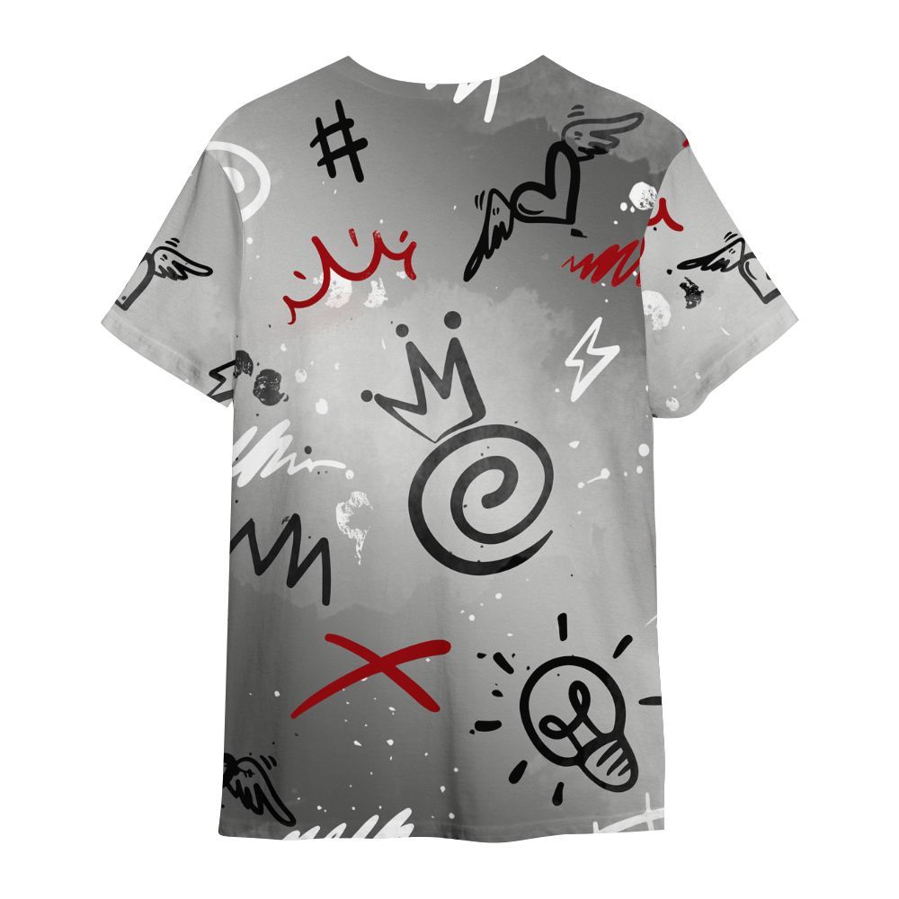 Shirt To Match Metallic Silver 14s - Drip Been Di2ferent All Over Print