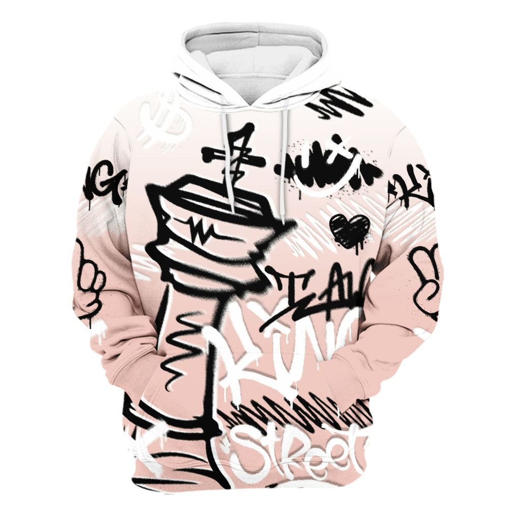 Hoodie To Match Low Legend Pink 11s - Street King Chess Streetwear All Over Print