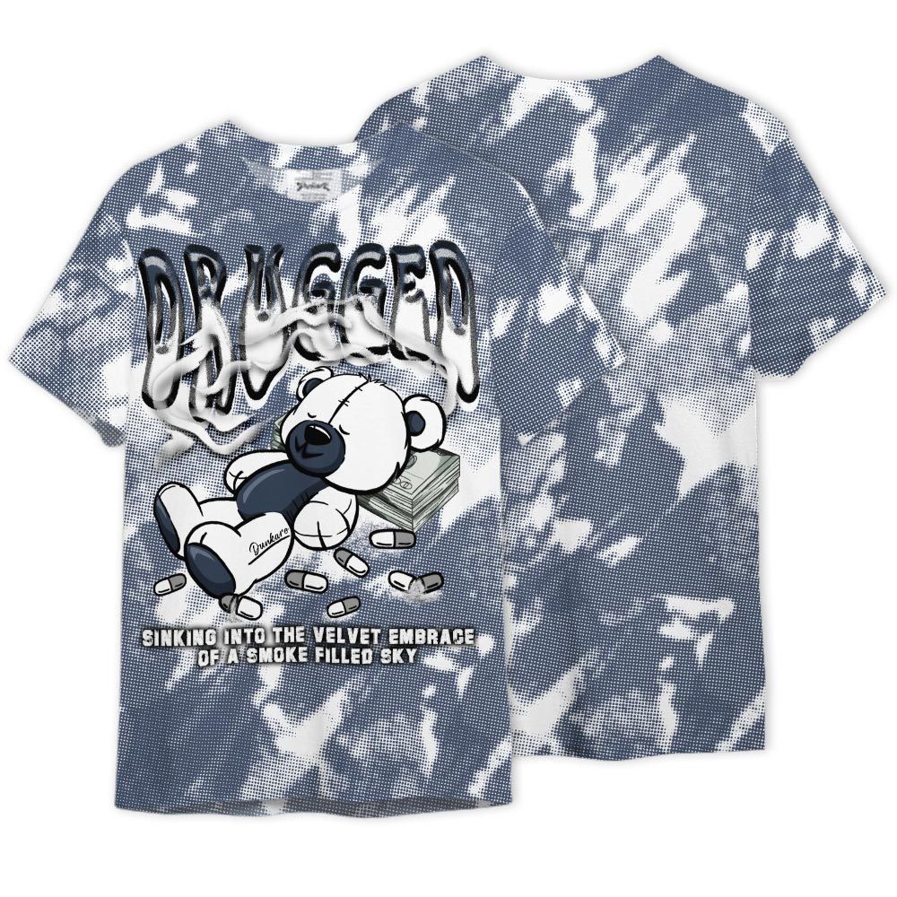 Shirt To Match Low Diffused Blue 11s - Drugged Bear Version 2 Shirt Unisex