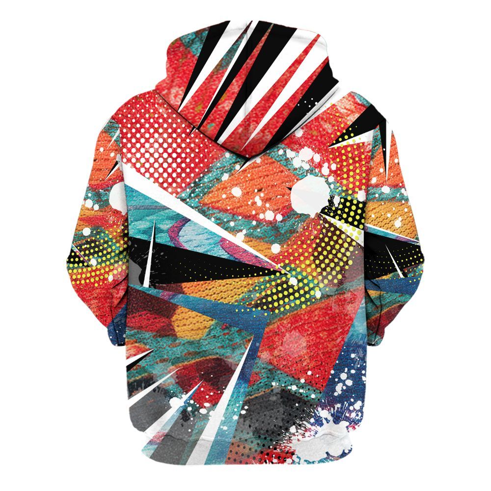 Hoodie To Match Kobe 8 What The - Poly Trust No One Dripping All Over Print