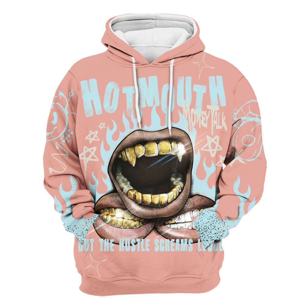 Hoodie To Match Dunk Low Glacier Arctic - Mouth Burning Street Style All Over Print