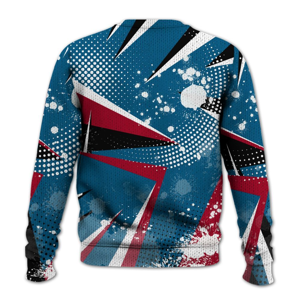 Knitted Sweater To Match GS Messy Room 4s - Poly Trust No One Dripping